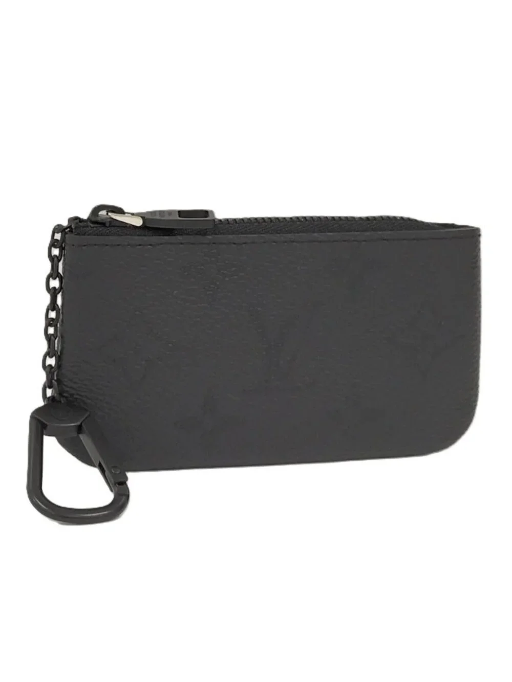 Louis Vuitton Card & Key Case Pochette Cles Monogram Midnight Key Holder